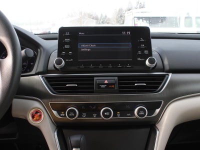 2018 Honda Accord Sedan LX 1.5T Front Wheel Drive CVT