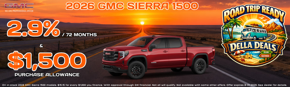 GMC Sierra Sale at D'ELLA GMC in Queensbury
