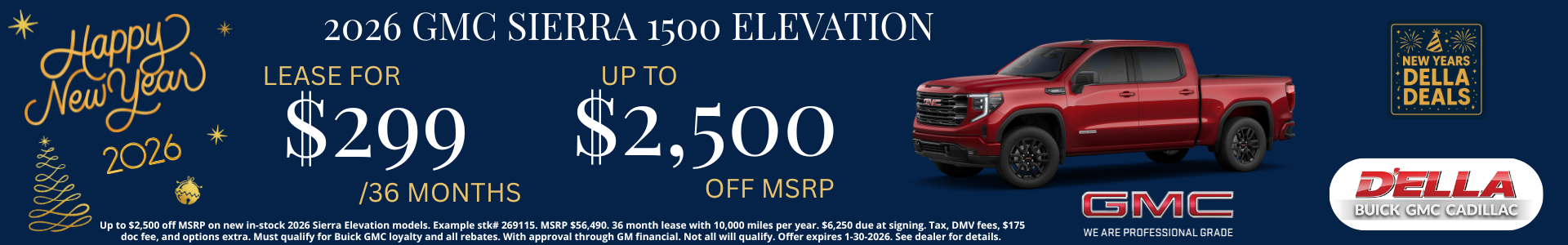 Buick GMC Cadillac Sale