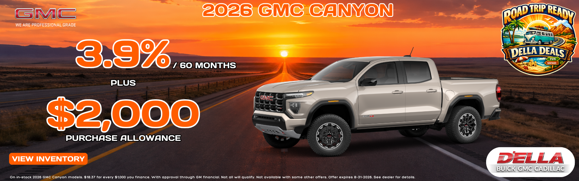 2026 GMC Canyon sale in Queensbury