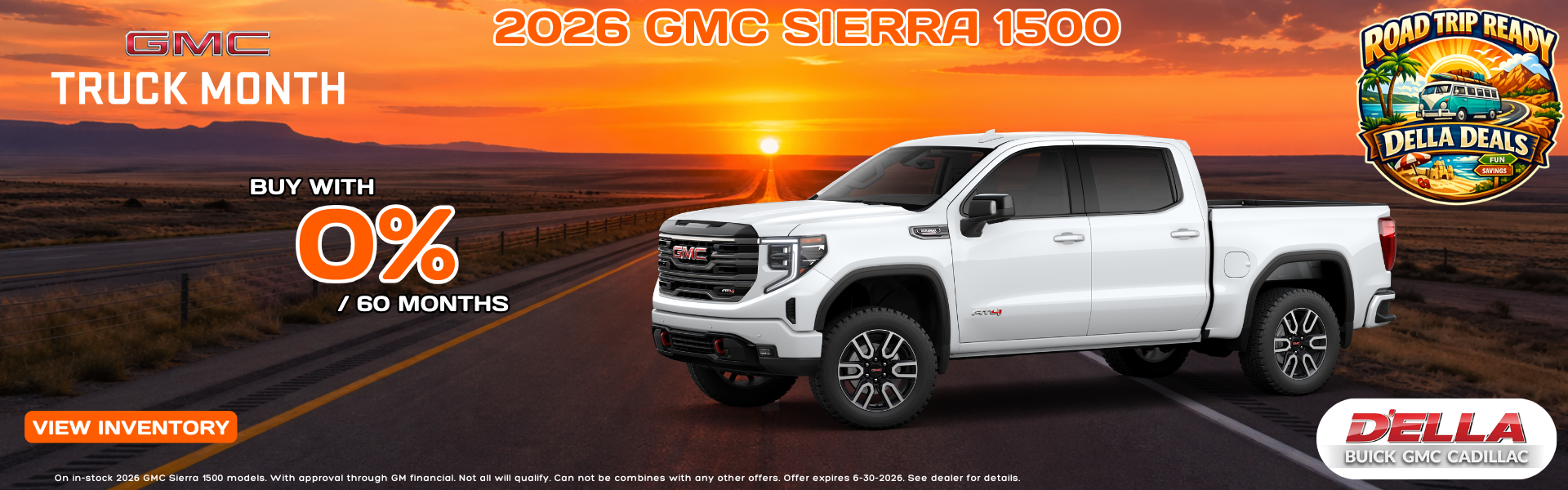 2026 GMC Sierra Special Financing