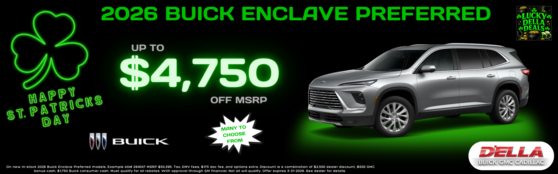 2026 Buick Enclave for sale