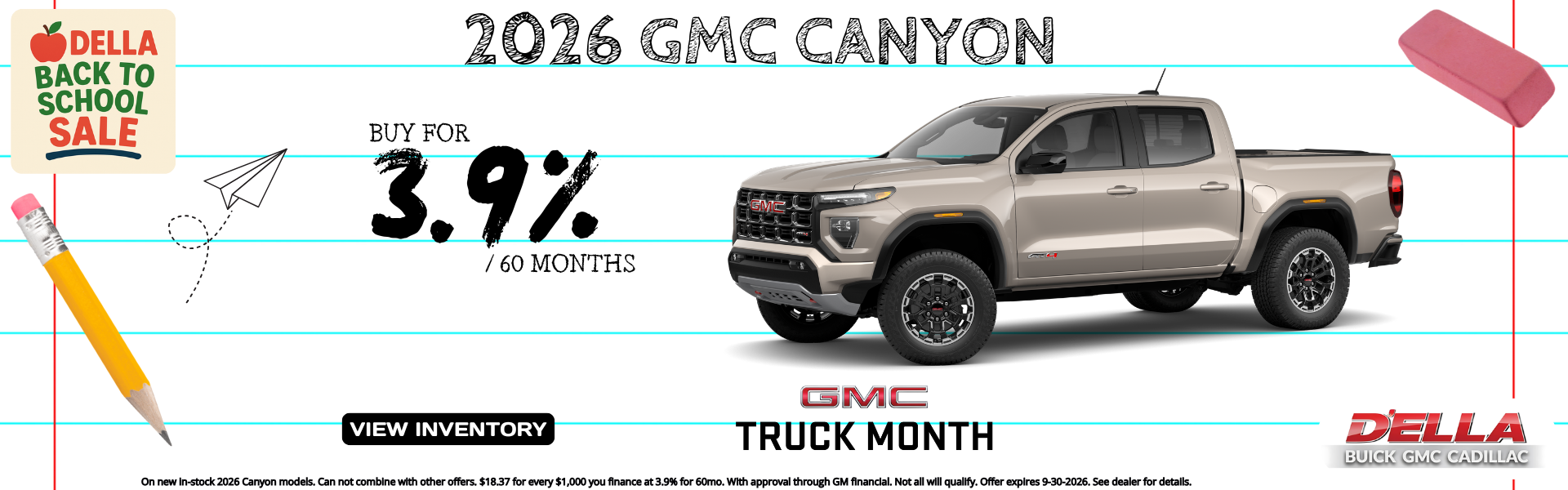 2026 GMC Canyon sale in Queensbury