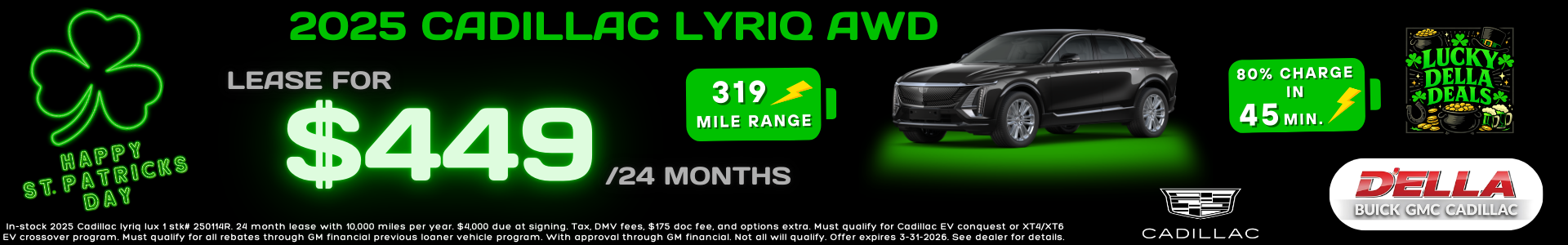 Cadillac EV models for sale